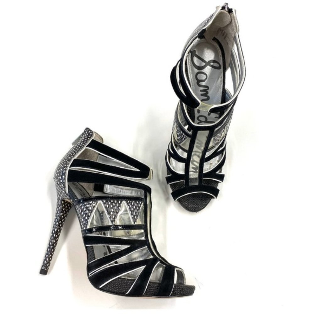 Sam Edelman 'Jazz' Snakeskin Embossed Heel